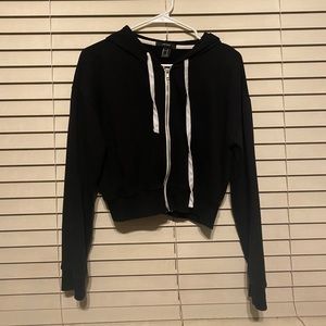 Cropped Zip-Hoodie